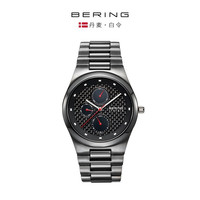 BERING白令男款手表商务腕表时尚三针石英表 32339-782精致男表
