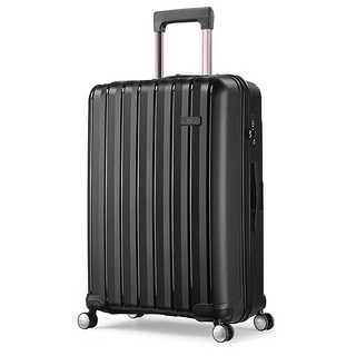 美旅箱包拉杆箱TE9 铝框20吋登机箱女24吋托运行李箱28吋出国旅行箱男 珊瑚粉 20寸