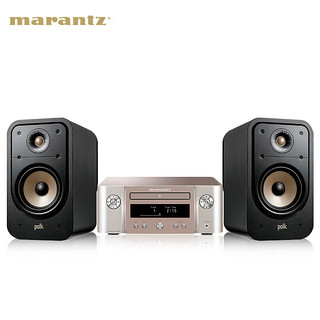 marantz 马兰士 MCR-612+普乐之声 ES20 无线蓝牙cd播放hifi发烧桌面音响