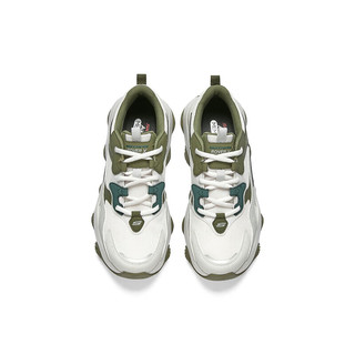 SKECHERS 斯凯奇 轻质休闲缓震老爹鞋894244 灰色/多彩色/GYMT 39.00