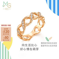 周生生 旗下品牌MINTYGREEN萌芽比彼心钻石戒指大版94090R定价 预订预付款,时间约7-9周