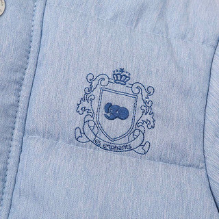 丽婴房（Les enphants）儿童棉服外套上衣男宝宝上衣外套冬季棉服 天蓝色 110CM/4岁