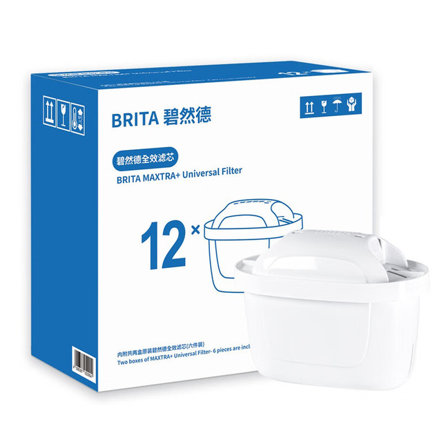 BRITA 碧然德 Maxtra+多效滤芯 12只装