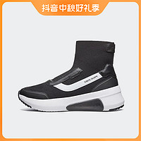 抖音超值购：SKECHERS 斯凯奇 女时尚潮流袜子鞋高帮运动鞋69329-BKW偏大一码