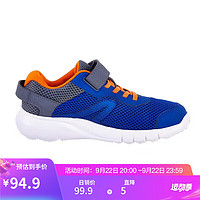 DECATHLON 迪卡侬 儿童运动鞋秋网面软底鞋子儿童鞋feel-皇家蓝/橙-36码-4128260