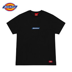 Dickies 帝客 T恤LOGO印花设计休闲短袖男女同款T恤男 DK010363 黑色 L