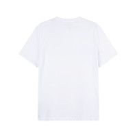 阿玛尼 EMPORIO ARMANI(ARMANI)男士棉质休闲时尚圆领短袖T恤男装 3RZTBR ZJAAZ 1100 白色徽标胶印 XS