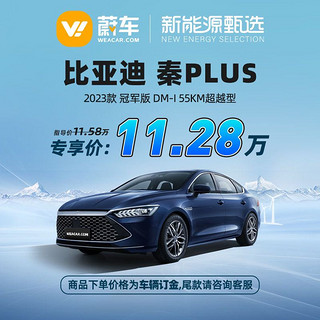 BYD 比亚迪 秦PLUS DM-i 23款 冠军版55KM超越型新车汽车