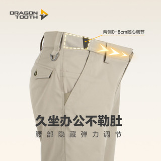 龙牙 DRAGON TOOTH二代轻骑战术休闲裤男士户外工装裤百搭直筒春秋修身直筒长裤 175/96C 卡其
