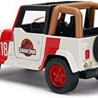 Jada Toys Jurassic Park Jeep Wrangler,模型车,玩具车,开门,比例1:32,多色