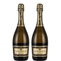 露颂  德芙妮白起泡葡萄酒750ml*2支