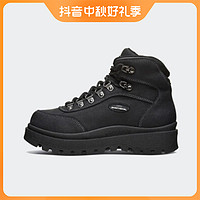 抖音超值购：SKECHERS 斯凯奇 女鞋厚底马丁靴休闲运动鞋48592-BBK偏大一码