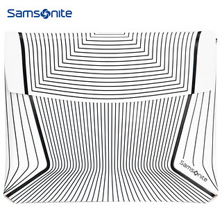 Samsonite 新秀丽 手包手抓包手拿包信封包ipad包男女可用白色条纹