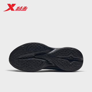 XTEP 特步 棉鞋男休闲运动鞋秋冬保暖877419370019 黑 42