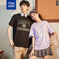TONLION 唐狮 情侣装短袖T恤