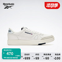 Reebok 锐步 23男女款LT COURT复古街头潮流休闲板鞋 100033714 35