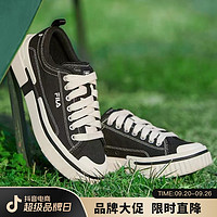 FILA 斐乐 新款时尚百搭经典软底低帮帆布休闲鞋F12W/M322305F