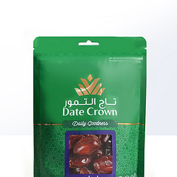 DATE CROWN 皇冠 阿联酋皇冠椰枣 中东进口特产Fard大黑枣免洗水果干250g