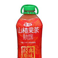 PLUS会员：華旗 华旗 山楂果茶山楂果汁果肉饮料华旗30年系列1.28L*6瓶整箱年货礼盒