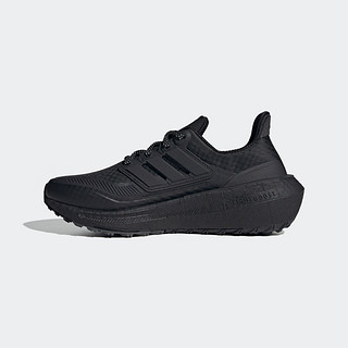 adidas「飘飘鞋」阿迪达斯ULTRABOOST LIGHT女防滑随心畅跑跑步鞋 黑色 40(245mm)