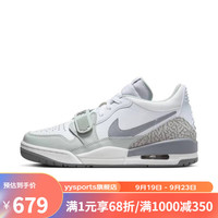 NIKE耐克 yysports LEGACY 312 LO男鞋灰白复古休闲篮球鞋 FV8115-101 43