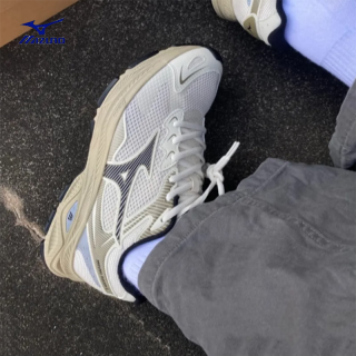 美津浓（MIZUNO）男鞋女鞋 西湖龙井配色 低帮透气缓震耐磨跑步鞋休闲鞋 少糖拿铁配色/舒适缓震 38.5