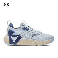 安德玛 UNDERARMOUR)Project Rock强森6女子运动训练鞋3026535 蓝色400 40