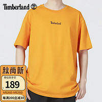 Timberland添柏岚短袖男夏季户外运动时尚轻薄棉质透气宽松圆领T恤 A6CJ2804 M/175