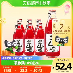 HOPE WATER 好望水 望山楂 山楂果汁气泡水 300ml*6瓶