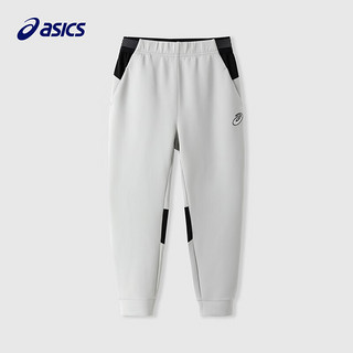 ASICS 亚瑟士 男童针织长裤打底裤舒适吸湿速干透气 8859岩灰色 140cm