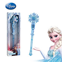 PLUS会员：Disney 迪士尼 魔法棒玩具 冰雪奇缘艾莎仙女闪光魔法棒女孩玩具发光发声权杖