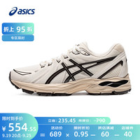亚瑟士ASICS跑步鞋女鞋缓震透气运动适回弹网面跑鞋 GEL-FLUX CN 白色/黑色 38