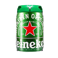 PLUS会员：Heineken 喜力 铁金刚 啤酒 5L