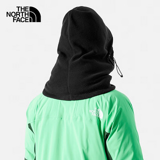 北面（The North Face）帽子外抓绒帽运动防寒防风保暖登山骑行滑雪跑步护耳帽面罩7RIG JK3/黑色 L/XL