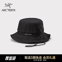 ARC'TERYX 始祖鸟 ARC’TERYX始祖鸟 WOOL CRANBROOK  透气 男女同款 渔夫帽 Black/黑色 S-M