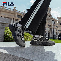 斐乐（FILA）女鞋MARS 1S+复古运动鞋火星鞋跑步鞋 鱼子灰/木炭灰-CC 35.5