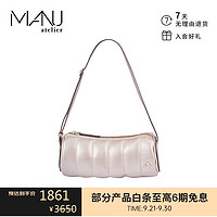 MANU Atelier 圆筒包 箭头包 MINI PADDED CYLINDER系列 粉红色