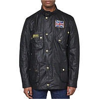 Barbour 巴伯尔 Union Jack International 男子夹克 黑色