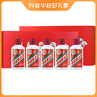 MOUTAI 茅台 贵州茅台酒 飞天茅台小可爱套装 53度100ml*5