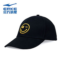 ERKE 鸿星尔克 帽子新款男女奇弹仔潮流鸭舌帽遮阳帽运动休闲棒球帽帽子