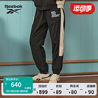 Reebok锐步女子经典时尚复古宽松运动休闲梭织长裤 23FRC608WGH0 A/S