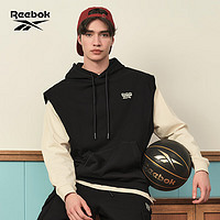 Reebok锐步男女同款时尚街头针织连帽马甲 23FRC311UGH0 A/M