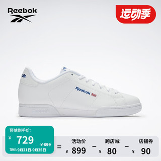 Reebok锐步23夏季男NPC II黑武士时尚运动休闲街头风复古板鞋 100000100 37.5