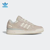 adidas阿迪达斯三叶草FORUM LOW CL女子休闲篮球鞋板鞋IF5165 浅卡其棕/米白 40.5(250mm)