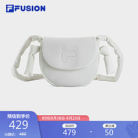 FILA FUSION斐乐潮牌女包单肩包时尚马鞍包斜挎包