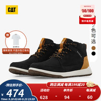 卡特彼勒CAT卡特男女同款舒适出行户外百搭防滑低帮休闲鞋 黑色 42