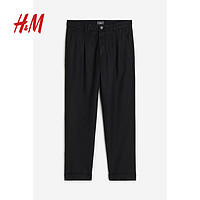 H&M 男士西裤 1198591 黑色 175/84A