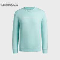 阿玛尼EMPORIO ARMANI男装EA男士印花圆领潮流卫衣