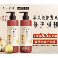Hair Recipe 发之食谱 苹果生姜滋养修护润发 530g
