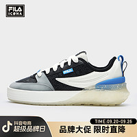 FILA 斐乐 男鞋龙鳞鞋情侣鞋先锋板鞋 F12M313201F